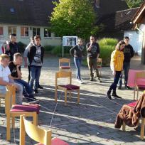 Eine Station: "Beten ist wie..."