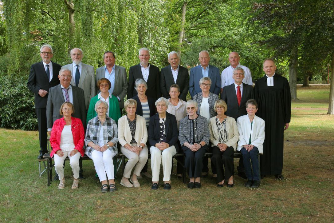 Gruppe von Pastor Tegeler