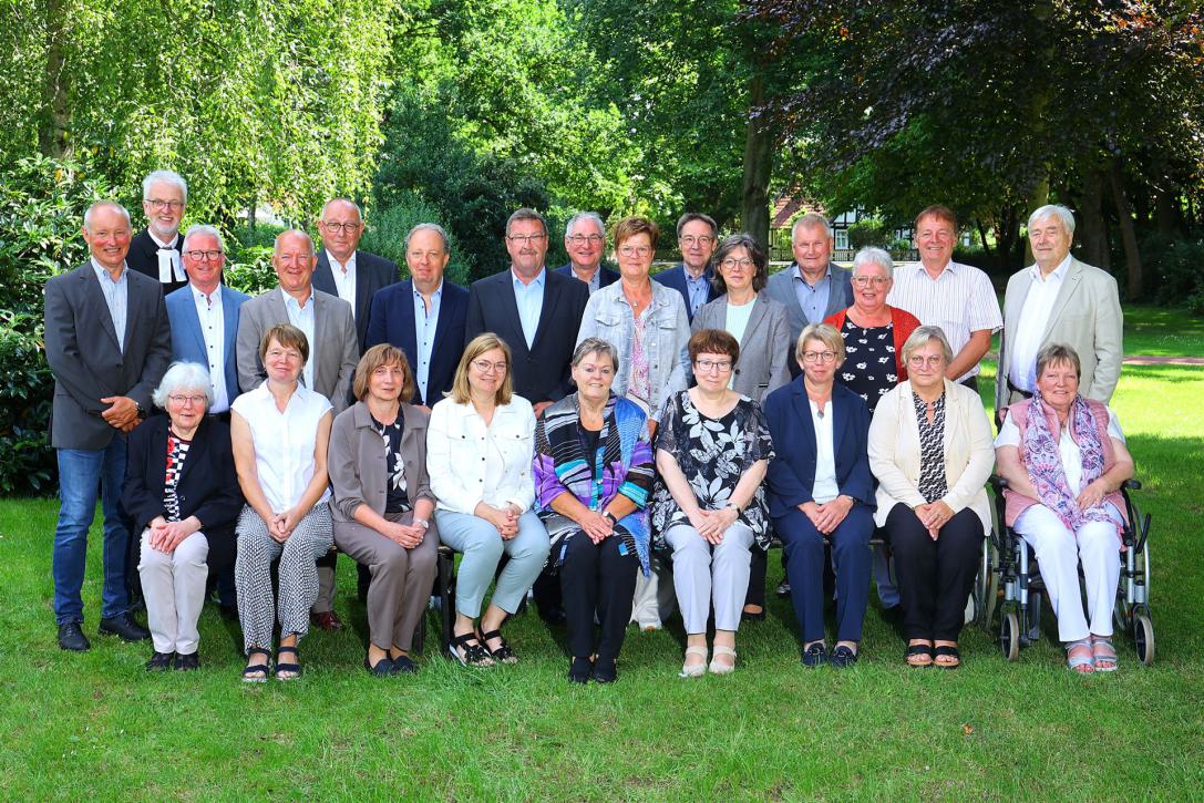 Goldene Konfirmation 2025, Pfarrer Kreft und Pfarrer Lansky